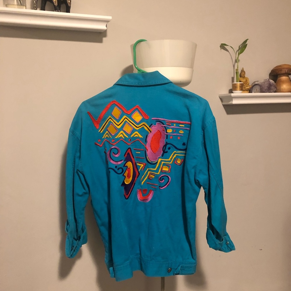 Funky 80s Jacket - image 1